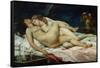 The Two Friends, 1867-Gustave Courbet-Framed Stretched Canvas