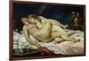 The Two Friends, 1867-Gustave Courbet-Framed Giclee Print