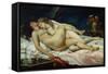 The Two Friends, 1867-Gustave Courbet-Framed Stretched Canvas