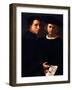 The Two Friends-Jacopo da Carucci Pontormo-Framed Giclee Print