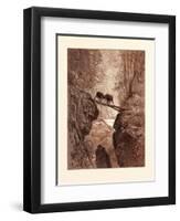 The Two Goats-Gustave Dore-Framed Premium Giclee Print