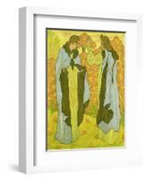 The Two Graces, 1895-Paul Ranson-Framed Giclee Print