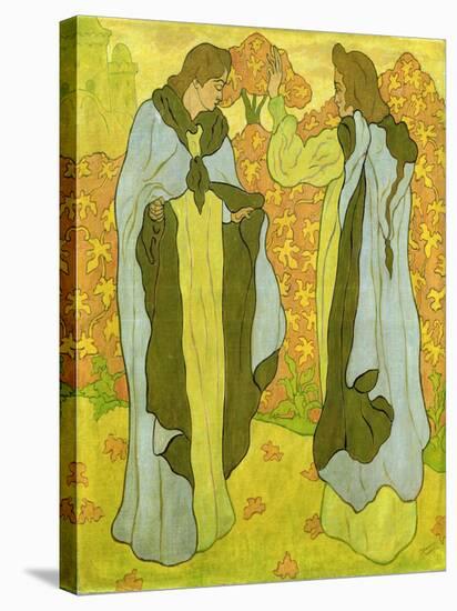 The Two Graces, 1895-Paul Ranson-Stretched Canvas
