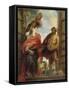 The Two Holy Saints John-Sir Anthony Van Dyck-Framed Stretched Canvas