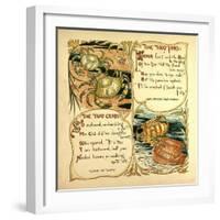 The Two Jars the Two Crabs-null-Framed Giclee Print