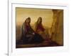 The Two Maries at Christ's Tomb, 1858-Philipp Veit-Framed Giclee Print