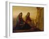 The Two Maries at Christ's Tomb, 1858-Philipp Veit-Framed Giclee Print