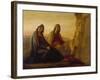 The Two Maries at Christ's Tomb, 1858-Philipp Veit-Framed Giclee Print