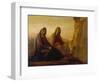 The Two Maries at Christ's Tomb, 1858-Philipp Veit-Framed Giclee Print