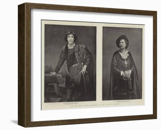 The Two Most Recent Exponents of the Part of Hamlet-null-Framed Giclee Print