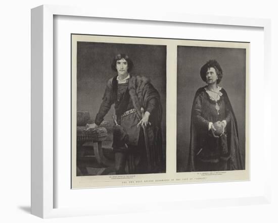 The Two Most Recent Exponents of the Part of Hamlet-null-Framed Giclee Print