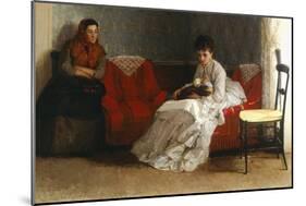 The Two Mothers, 1874-Gioacchino Toma-Mounted Giclee Print