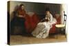The Two Mothers, 1874-Gioacchino Toma-Stretched Canvas