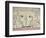 The Two Mystical Eyes, from the Tomb of Tuthmosis III (circa 1504-1450 BC) New Kingdom (Mural)-null-Framed Giclee Print