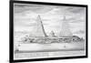 The Two Pyramids of Moeris, King of Egypt and His Wife, Plate 11-Johann Bernhard Fischer Von Erlach-Framed Giclee Print