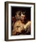 The Two Satyrs-Peter Paul Rubens-Framed Giclee Print