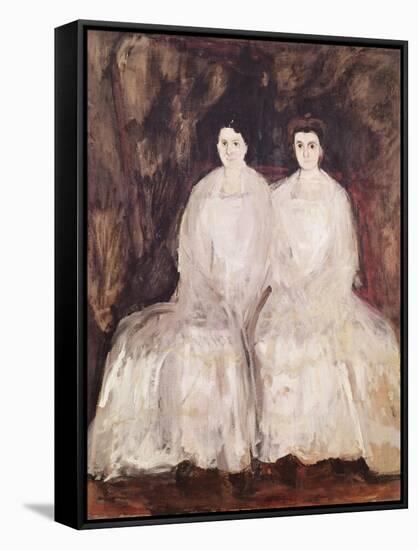 The Two Sisters, 1906-Richard Gerstl-Framed Stretched Canvas