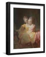 The Two Sisters, c.1769-70-Jean-Honore Fragonard-Framed Giclee Print