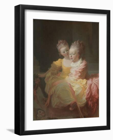 The Two Sisters, c.1769-70-Jean-Honore Fragonard-Framed Giclee Print