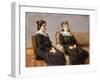 The Two Sisters Leder; Die Zwei Schwestern Leder, 1911-Max Liebermann-Framed Giclee Print