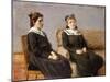 The Two Sisters Leder; Die Zwei Schwestern Leder, 1911-Max Liebermann-Mounted Giclee Print