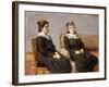 The Two Sisters Leder; Die Zwei Schwestern Leder, 1911-Max Liebermann-Framed Giclee Print