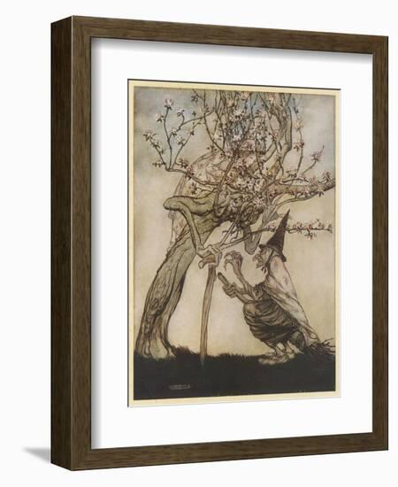 The Two Sisters-Arthur Rackham-Framed Photographic Print