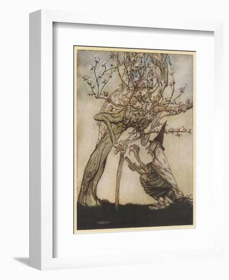 The Two Sisters-Arthur Rackham-Framed Photographic Print