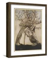 The Two Sisters-Arthur Rackham-Framed Photographic Print