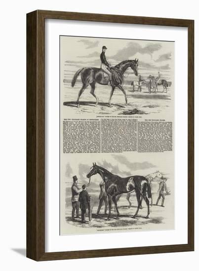 The Two Thousand Stakes at Newmarket-Harry Hall-Framed Giclee Print