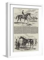 The Two Thousand Stakes at Newmarket-Harry Hall-Framed Giclee Print