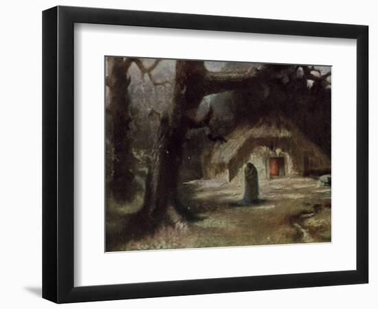 The Two Were Reunited in a Fond Embrace-Hermann Hendrich-Framed Giclee Print