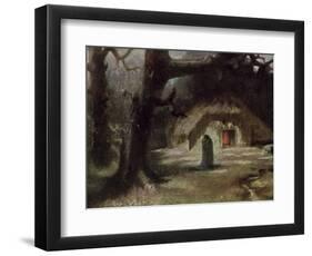 The Two Were Reunited in a Fond Embrace-Hermann Hendrich-Framed Giclee Print