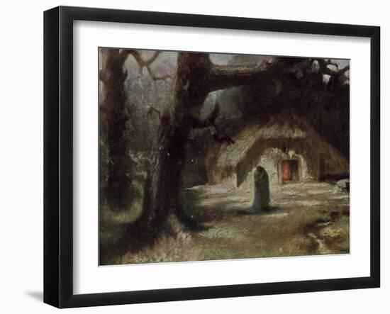 The Two Were Reunited in a Fond Embrace-Hermann Hendrich-Framed Giclee Print