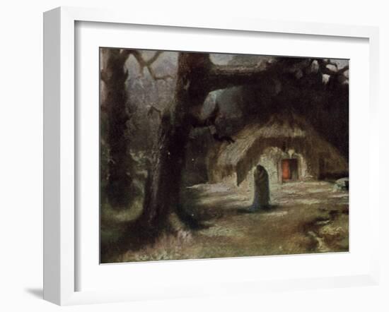 The Two Were Reunited in a Fond Embrace-Hermann Hendrich-Framed Giclee Print