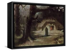 The Two Were Reunited in a Fond Embrace-Hermann Hendrich-Framed Stretched Canvas