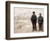 The Two Workmen-Jean Francois Raffaelli-Framed Giclee Print