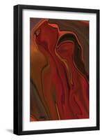 The Two-Rabi Khan-Framed Art Print