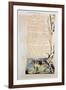 The Tyger, from Songs of Innocence-William Blake-Framed Giclee Print