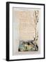 The Tyger, from Songs of Innocence-William Blake-Framed Giclee Print