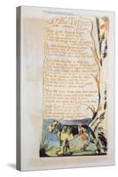 The Tyger, from Songs of Innocence-William Blake-Stretched Canvas