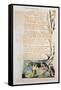 The Tyger, from Songs of Innocence-William Blake-Framed Stretched Canvas
