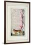 The Tyger: Plate 43 from 'Songs of Innocence and of Experience' C.1802-08-William Blake-Framed Giclee Print