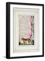 The Tyger: Plate 43 from 'Songs of Innocence and of Experience' C.1802-08-William Blake-Framed Giclee Print