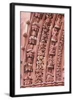 The Tympanum on Basel Munster (Minster) Cathedral, Basel, Switzerland, Europe-Julian Elliott-Framed Photographic Print