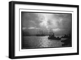 The Tyne, 1901-EW Ashworth-Framed Giclee Print