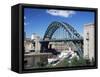 The Tyne Bridge, Newcastle (Newcastle-Upon-Tyne), Tyne and Wear, England, United Kingdom, Europe-James Emmerson-Framed Stretched Canvas