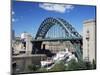 The Tyne Bridge, Newcastle (Newcastle-Upon-Tyne), Tyne and Wear, England, United Kingdom, Europe-James Emmerson-Mounted Photographic Print