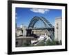 The Tyne Bridge, Newcastle (Newcastle-Upon-Tyne), Tyne and Wear, England, United Kingdom, Europe-James Emmerson-Framed Photographic Print