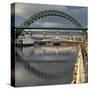 The Tyne Bridges, Newcastle upon Tyne, England.-Joe Cornish-Stretched Canvas